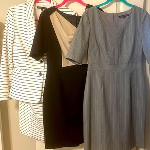 Antonio Melani 4 piece collection, dresses, suit, blazer, Size 8